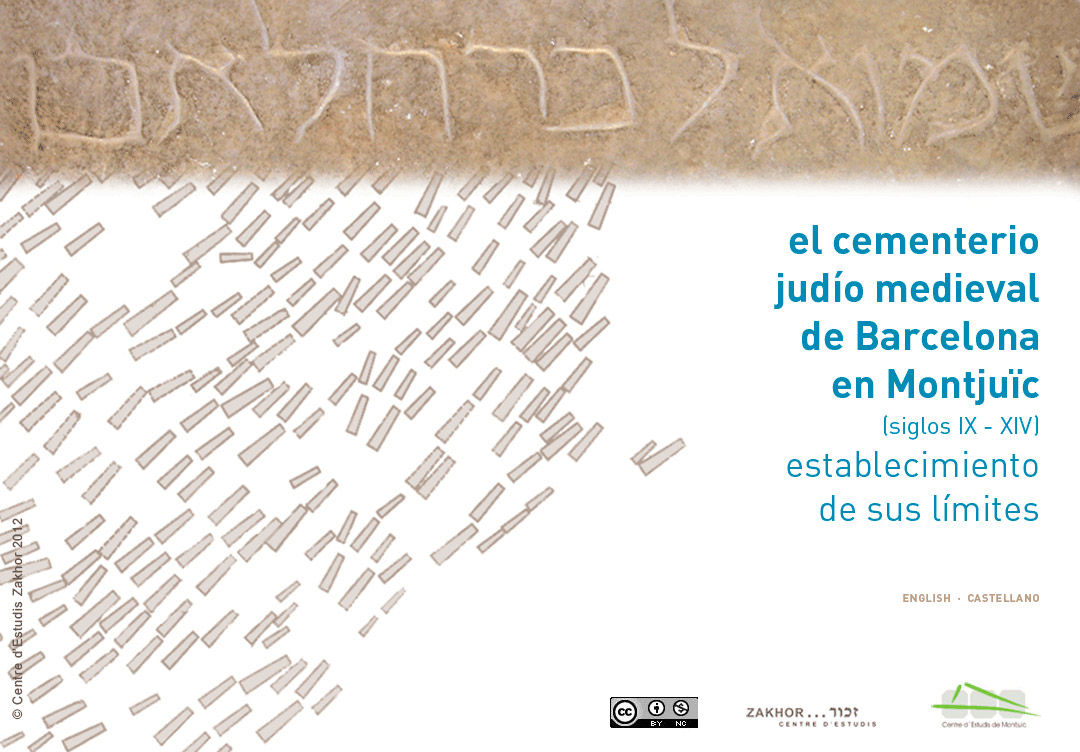 el cementerio judío medieval de Barcelona en Monjuic
